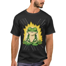 Zen Frosch Meditation Super Saiyan Glow Kunst
