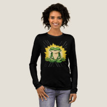 Zen Frosch Meditation Super Saiyan Glow Kunst