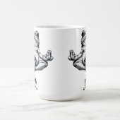 Zen Frosch Meisterwerk Kaffeetasse (Mittel)