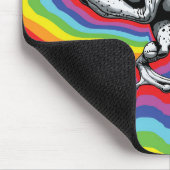 Zen Frosch Meisterwerk Mousepad (Ecke)