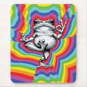 Zen Frosch Meisterwerk Mousepad