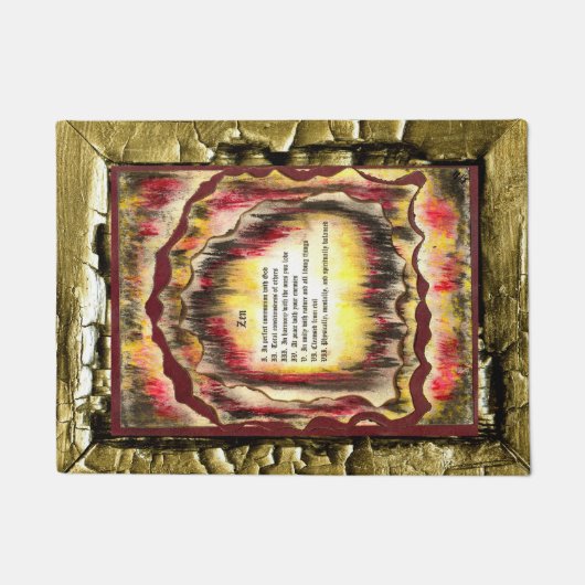 Zen Fußmatte (Vorderseite)