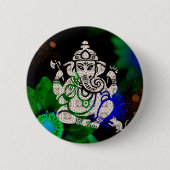 Zen Ganesh Button (Vorderseite)