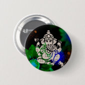 Zen Ganesh Button (Vorne & Hinten)