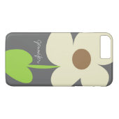 Zen-Gänseblümchen personalisiertes iPhone 8 Plus/7 Case-Mate iPhone Hülle (Rückseite (Horizontal))
