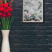 Zen Garden Bliss Friedlich Japanischer Garten Poster