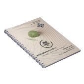 Zen Garden Custom Tech Corporate Client Marketing Notizblock (Rechte Seite)