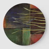 Zen Garden I Große Wanduhr (Vorderseite)