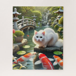 Zen Garden Kitty Puzzle