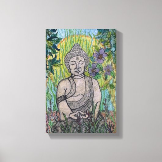 Zen Garden Leinwanddruck (Vorderseite)