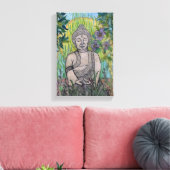 Zen Garden Leinwanddruck (Insitu (Wohnzimmer))