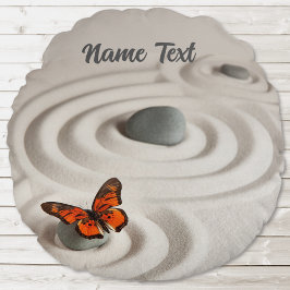 Zen Garden Meditation Rundwurfpilz Rundes Kissen