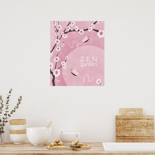 Zen Garden Poster (Küche)