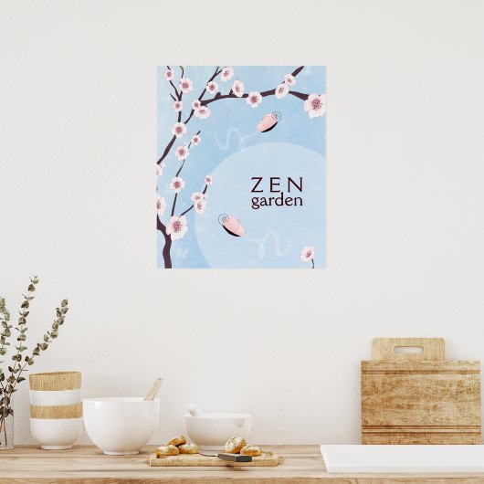 Zen Garden Poster (Küche)