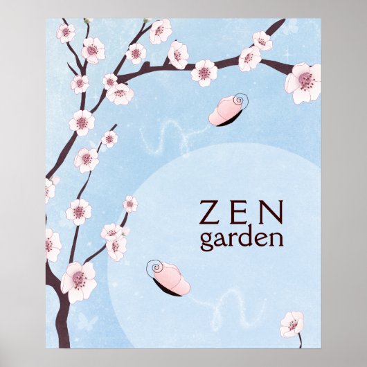 Zen Garden Poster (Vorne)