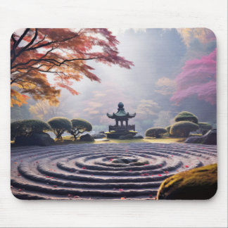 Zen Garden Ruhige Friedliche Natur Mousepad