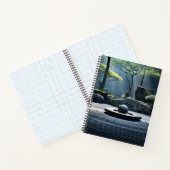 Zen Garden Ruhige Friedliche Natur Notizblock (Innenseite)