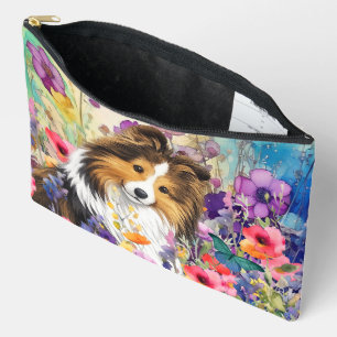 ZEN GARDEN Sheltie sable - Große Accessoire-Tasche Zubehörtasche