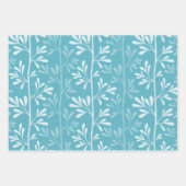 Zen Garden Stems Minimal Botanical Ocean Geschenkpapier Set (Vorderseite 2)