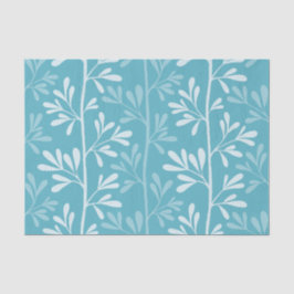 Zen Garden Stems Minimal Botanical Ocean Seidenpapier
