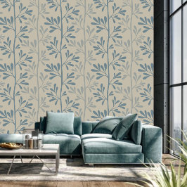 Zen Garden Stems XL 7b minimal botanisch Tapete