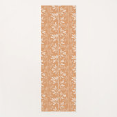 Zen Garden Stems XL minimal soft white silhouette Yogamatte (Vorderseite)