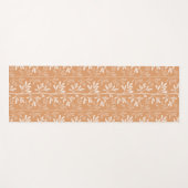 Zen Garden Stems XL minimal soft white silhouette Yogamatte (Vorderseite (Horizontal))