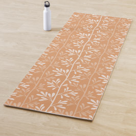 Zen Garden Stems XL minimal soft white silhouette Yogamatte