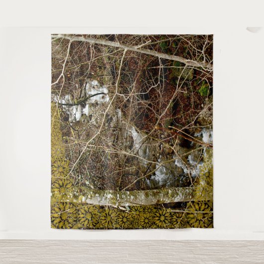 Zen garden wandteppich (Vorderseite)