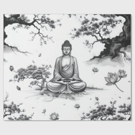 Zen Garden Wrapping Paper Geschenkpapier