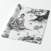 Zen Garden Wrapping Paper Geschenkpapier (Ungerollt)