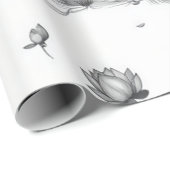 Zen Garden Wrapping Paper Geschenkpapier (Rolleneckpunkt)