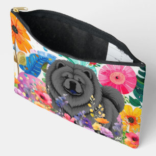 ZEN GARTEN Black Chow - Große Accessoire-Tasche Zubehörtasche
