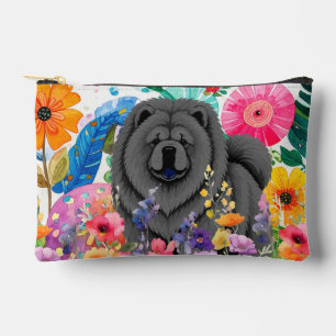 ZEN GARTEN Black Chow - Kleine Accessoire-Tasche Zubehörtasche