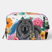 ZEN GARTEN Black Chow - Kulturbeutel Waschbeutel (Rückseite)