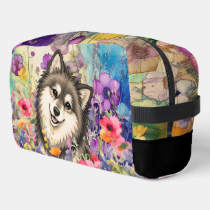 ZEN GARTEN Lapphund Sable - Kulturbeutel Waschbeutel