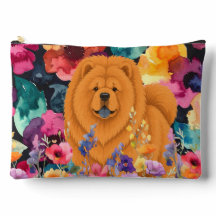 ZEN GARTEN Red Chow - Große Accessoire-Tasche