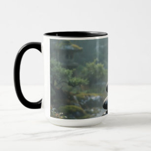Zen-Garten-Ruhestand-Tasse Stil Nr. 2 Tasse