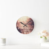 Zen-Garten Runde Wanduhr (Zuhause)