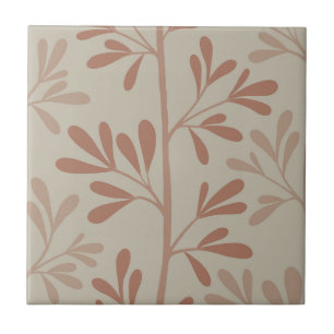 Zen Garten Stems XL 6 minimal botanisch Fliese