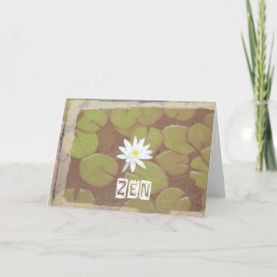 Zen-Geburtstags-Karte Karte
