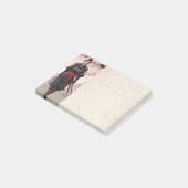 ZEN-Geist Samurai Sakura Post-it Klebezettel (angewinkelt)