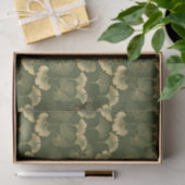Zen Ginkgo-Blattmuster Seidenpapier (Geschenk)