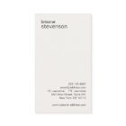 Zen Gold Glow Minimalistische Imitate Leinenkarte