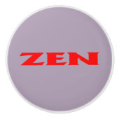 Zen-Grauknöpfe für Keramik Keramikknauf (Vorderseite)