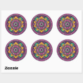 Zen Harmony Mandala Sticker (Blatt)