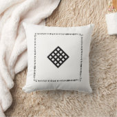 Zen Harmony Pillow | Minimalist Tibetan Art Cushio Kissen (Decke)
