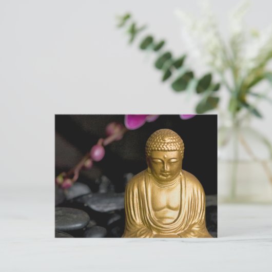 Zen Harmony Postkarte (Stehend Vorderseite)