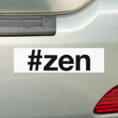 ZEN Hashtag Autoaufkleber (Auf Auto)