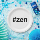 ZEN Hashtag Pappteller (Party)